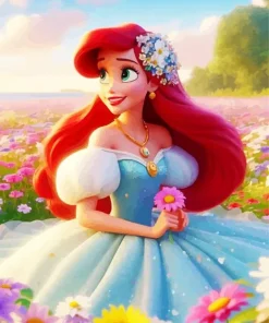 Disney Princess Ariel Diamond Painting