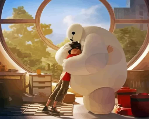 Aesthetic Baymax Diamond Painting