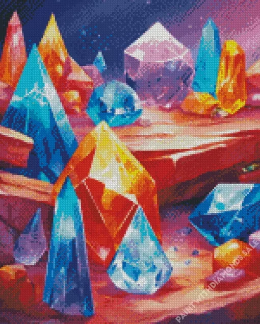 Crystals Art Diamond Painting