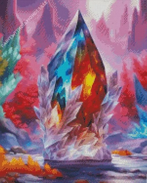 Aesthetic Crystal Diamond Painting