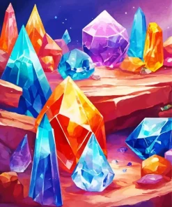 Crystals Art Diamond Painting