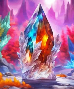 Aesthetic Crystal Diamond Painting