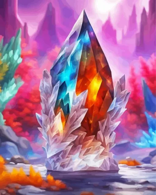 Aesthetic Crystal Diamond Painting