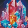 Colorful Crystals Diamond Painting