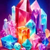 Colorful Crystals Diamond Painting