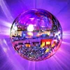 Purple Disco Ball Diamond Painting