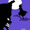 Aesthetic Aladdin Silhouette Diamond Painting