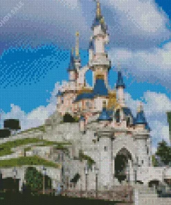 Disney Castle France Diamond Painting