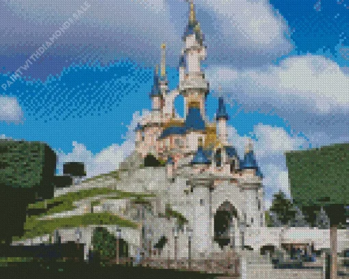 Disney Castle France Diamond Painting