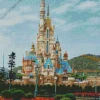 Aesthetic Disney Castle France Diamond Painting