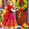 Disney Christmas Princess Diamond Painting