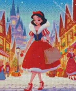 Snow White Disney Christmas Diamond Painting