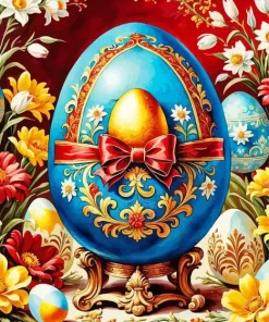 Aesthetic Easter Egg Art Diamond Painting