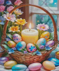 Aesthetic Easter Eggs Diamond Painting