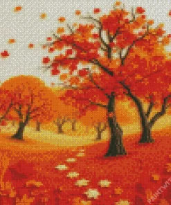 Aesthetic Fall Landscape Diamond Paintings