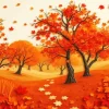 Aesthetic Fall Landscape Diamond Paintings