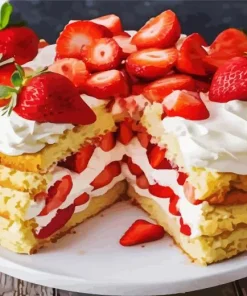 Tasty Strawberry Shortcake Diamond Painting