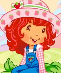 Aesthetic Strawberry Shortcake Diamond Painting