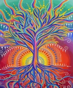 Aesthetic Tree Of Life Diamond Painting