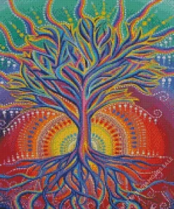 Aesthetic Tree Of Life Diamond Painting