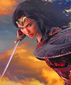 Strong Wonder Woman Diamond Painting