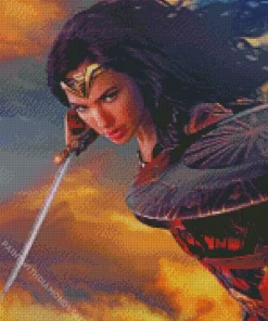 Strong Wonder Woman Diamond Painting