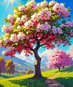 Aesthetic Almond Blossom Diamond Painting