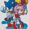 Amy Rose And Sonic Diamond Painting