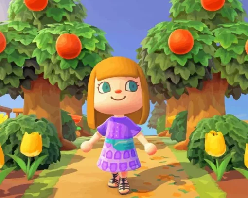 Animal Crossing Character Diamond Painting