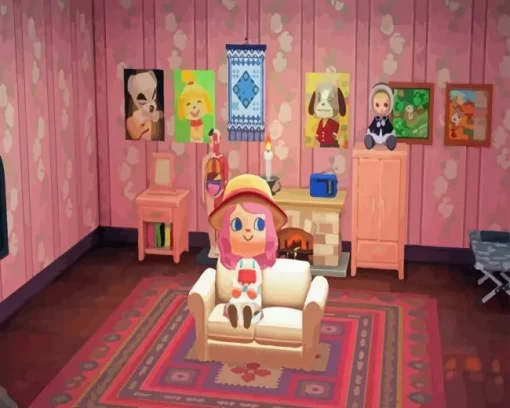 Animal Crossing New Horizons Art Diamond Painting