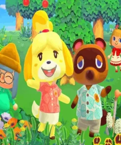 Animal Crossing New Horizons Art Diamond Painting