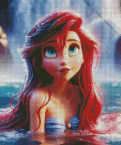 Princess Ariel Diamond Painting