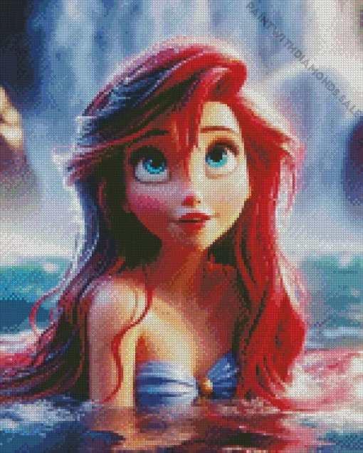 Princess Ariel Diamond Painting