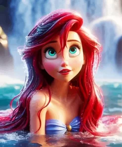 Princess Ariel Diamond Painting