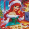 Princess Ariel Baking Diamond Painting