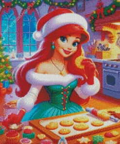 Princess Ariel Baking Diamond Painting