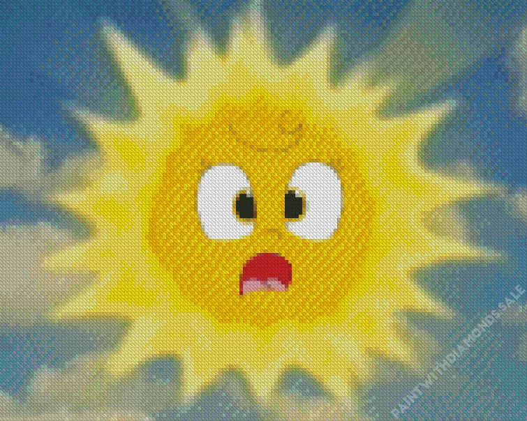 baby sun Teletubbies Diamond Paints Baby Sun Teletubbies Diamond Painting