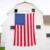 Barn With American Flag Diamond Paintings