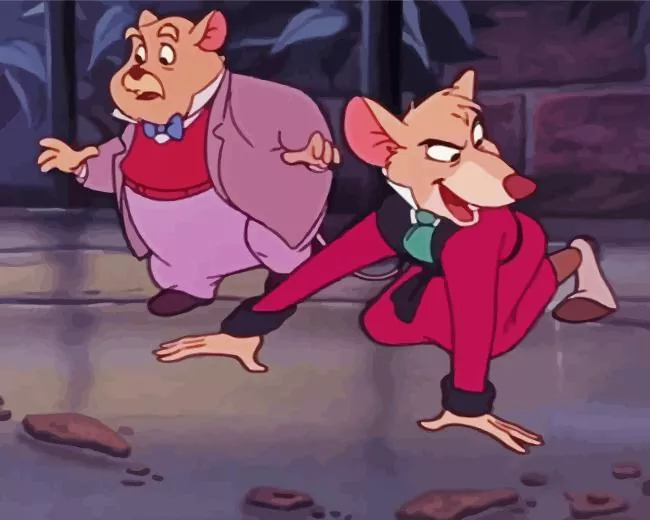 basil of baker street Diamond With Numbers