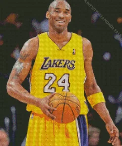 Basketball Player Kobe Bryant Diamond Painting