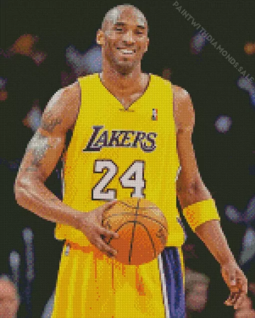 Basketball Player Kobe Bryant Diamond Painting