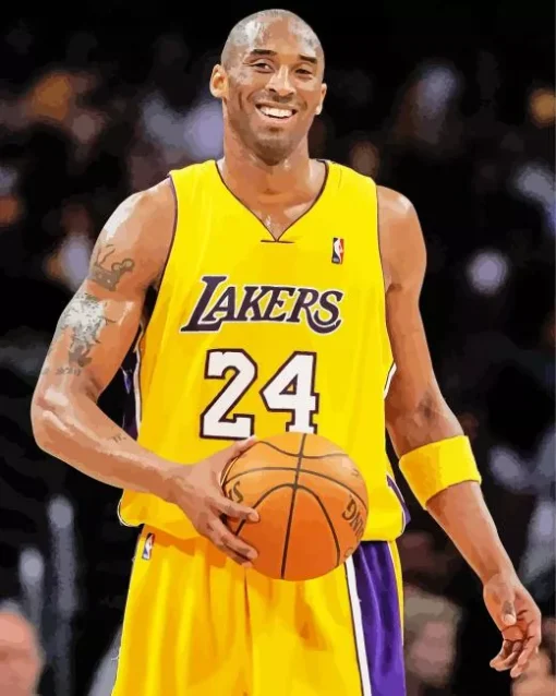 Basketball Player Kobe Bryant Diamond Painting