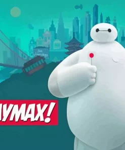 Baymax Diamond Painting