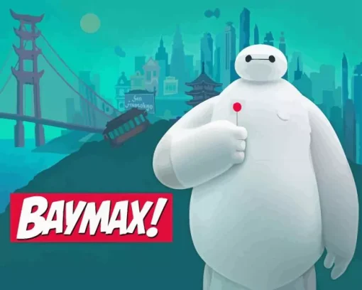 Baymax Diamond Painting