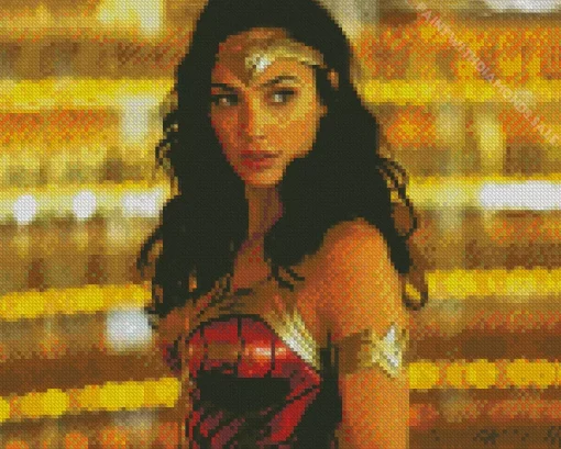 Beautiful Wonder Woman Diamond Painting