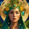 Beautiful Virgo Lady Diamond Painting