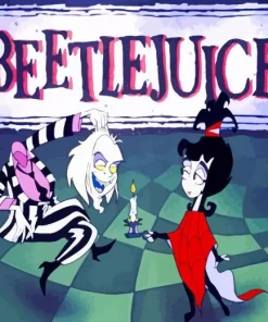 Beetlejuice Animation Diamond Paintings