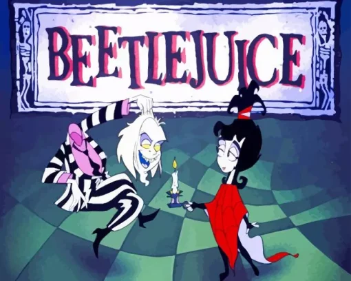 Beetlejuice Animation Diamond Paintings