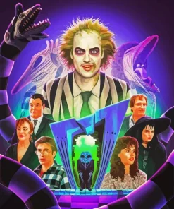 Beetlejuice Movie Diamond Painting