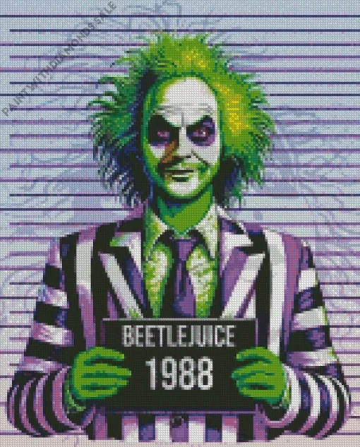 Beetlejuice Art Diamond Paintings